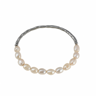 Κομψό Μαργαριταρένιο Βραχιόλι